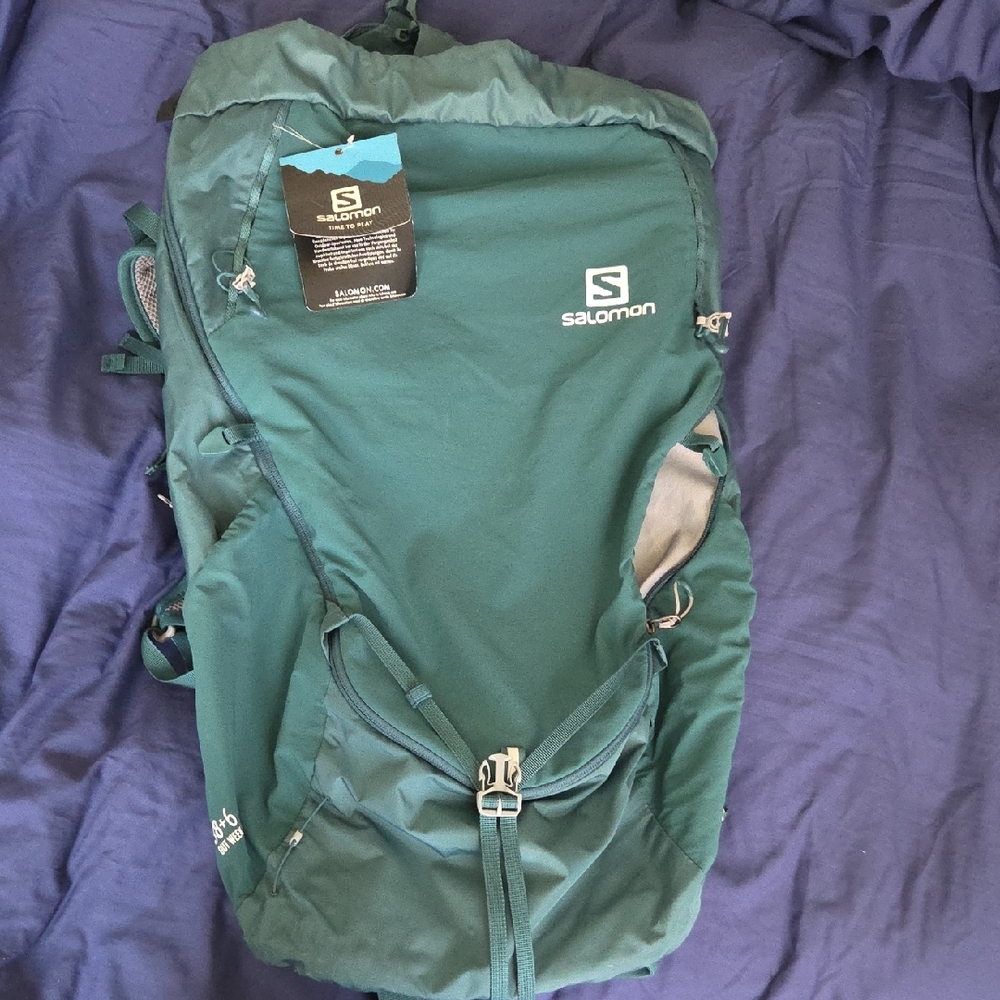 Salomon Men’s Green Hiking Backpack